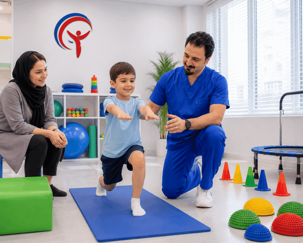 آیا فیزیوتراپی برای کودکان ضرر دارد